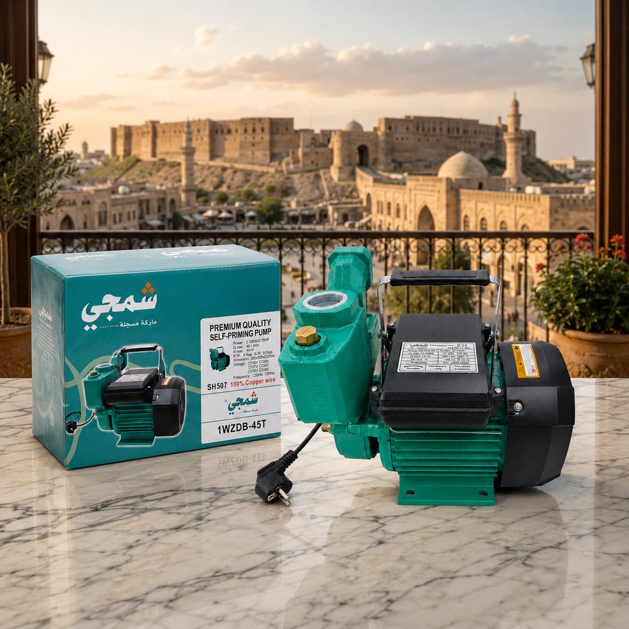 ماتۆری ئاوی شەمجی 45T / ماطور ماء شمجي 45T / شمجي / SH507 · ماتۆری · ئاوی · شەمجی · 45t · ماطور · ماء · شمجي · sh507 — وێنە 6