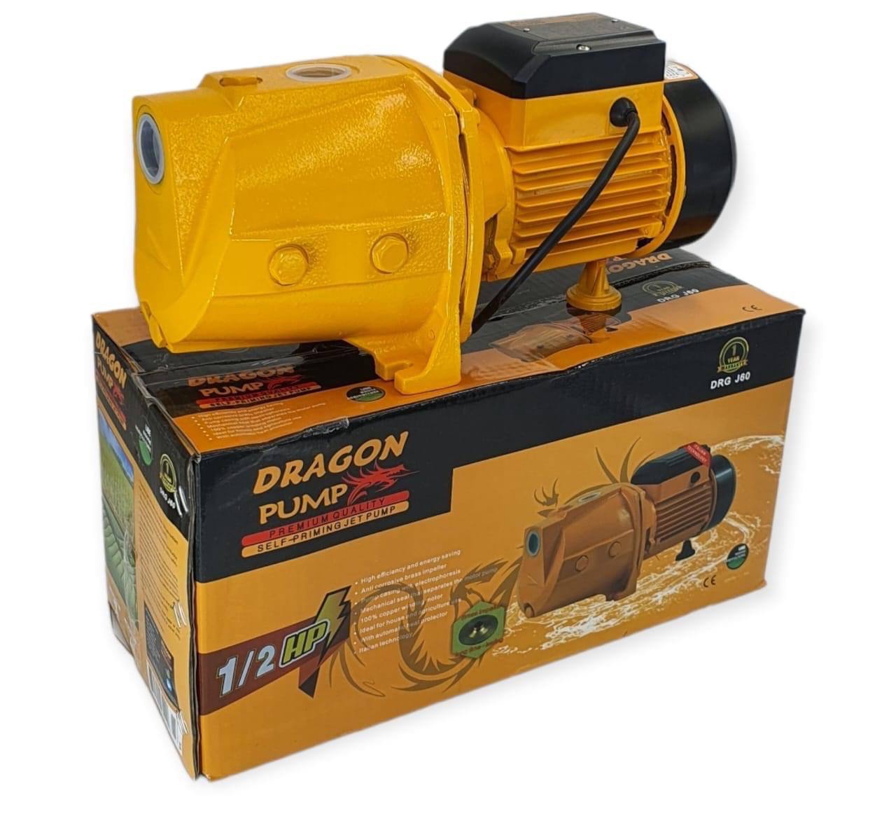 مزەخەی ئاوی دراگۆن (DRAGON PUMP) - مۆدێلی JET 0.50HP / مضخة مياه دراغون (DRAGON PUMP) - موديل JET 0.50HP / Dragon / J60 · مزەخەی · ئاوی · دراگۆن · dragon · pump · مۆدێلی · jet · 50hp · مضخة · مياه · دراغون · موديل · j60 — وێنە 2