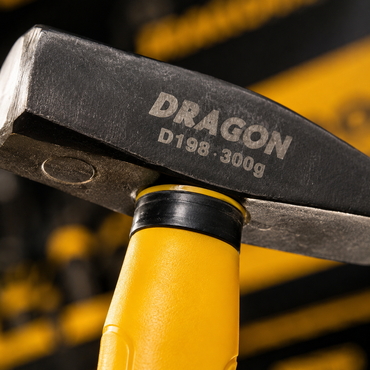 جکوجی ماشینیست ٣٠٠ گرام DRAGON D198  / جكوج 300G Machinist Hammer DRAGON / Dragon / D198 · جکوجی · ماشینیست · ٣٠٠ · گرام · dragon · d198 · جكوج · 300g · machinist · hammer — وێنە 3