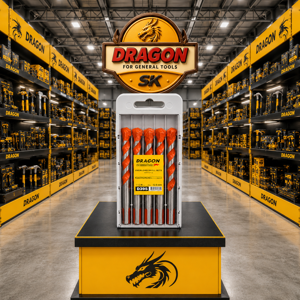 سەری دریل DRAGON 12MM D395  / ريش دريل DRAGON 12MM D395  / Dragon / D395 · سەری · دریل · dragon · 12mm · d395 · ريش · دريل — وێنە 10