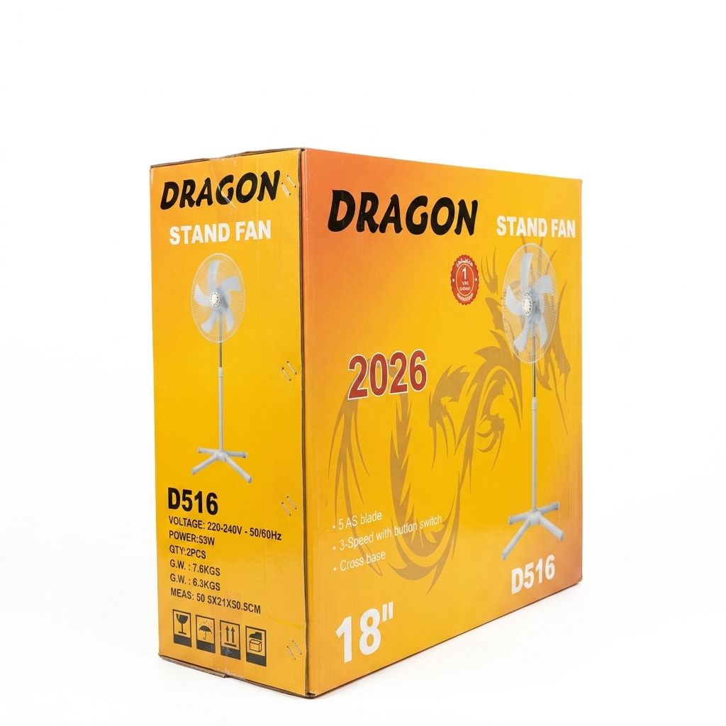 پانکەی ستوونی دراگۆن (DRAGON 2026 D516)  / مروحة عمودية دراغون (DRAGON 2026 D516)  / Dragon / D516 · پانکەی · ستوونی · دراگۆن · dragon · d516 · مروحة · عمودية · دراغون — وێنە 2