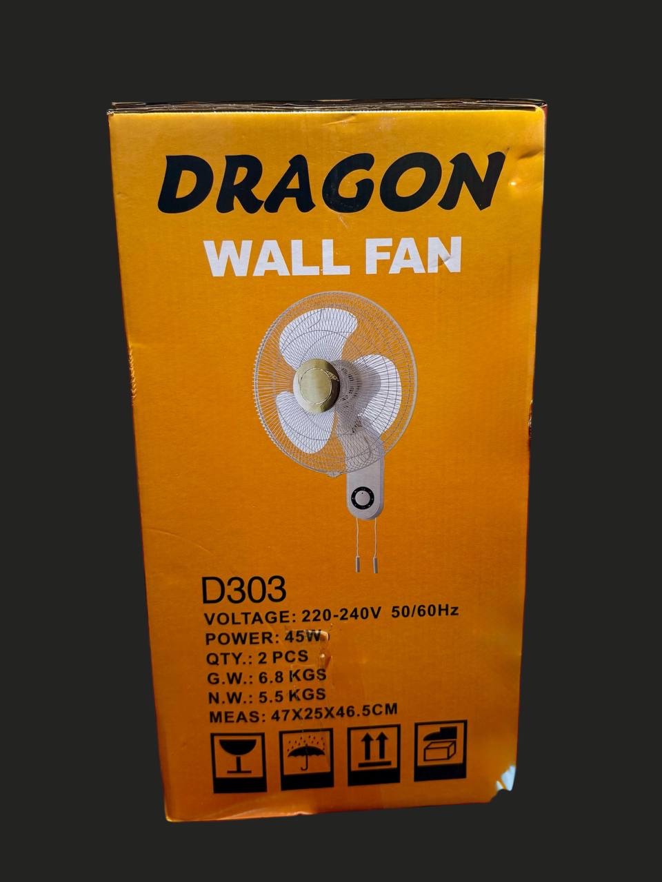 پانکەی دیواری دراگۆن (DRAGON Wall Fan D303)  / مروحة جدارية دراغون (DRAGON Wall Fan D303)  / Dragon / D303 · پانکەی · دیواری · دراگۆن · dragon · wall · fan · d303 · مروحة · جدارية · دراغون — وێنە 3