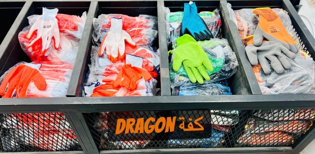 دەستکێشی (کەفە) کار دراگۆن  / كفوف (قُفازات) عمل دراغون / Dragon / D454 · دەستکێشی · کەفە · کار · دراگۆن · كفوف · قُفازات · عمل · دراغون · dragon · d454 — وێنە 2