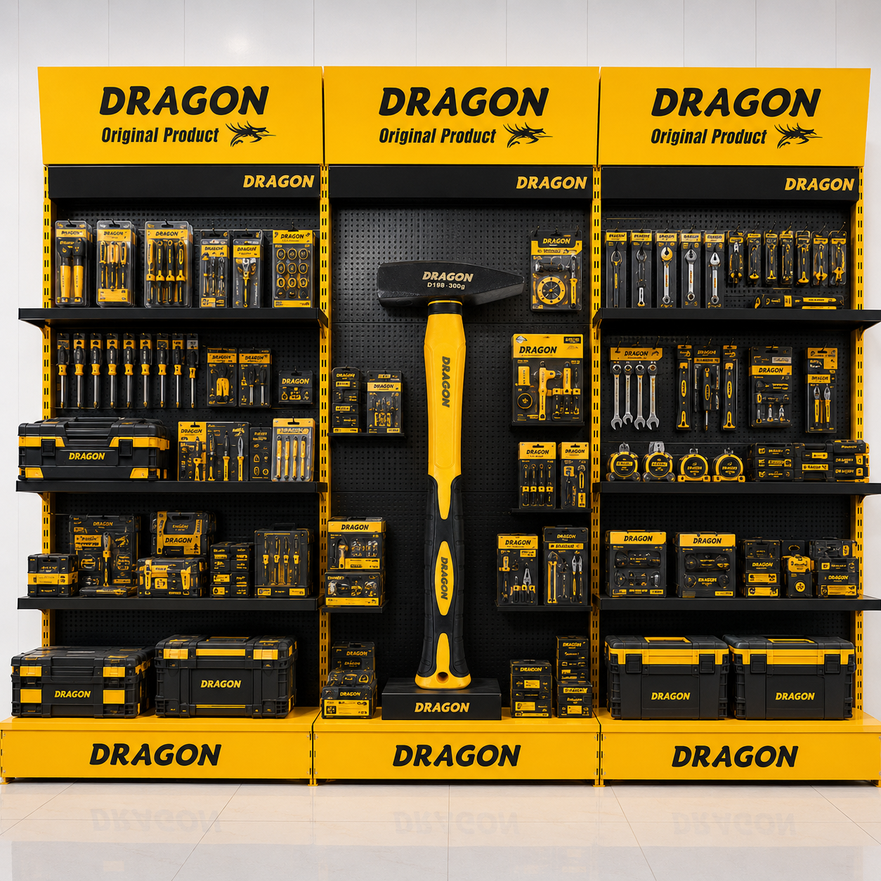 جکوجی ماشینیست ٣٠٠ گرام DRAGON D198  / جكوج 300G Machinist Hammer DRAGON / Dragon / D198 · جکوجی · ماشینیست · ٣٠٠ · گرام · dragon · d198 · جكوج · 300g · machinist · hammer — وێنە 4