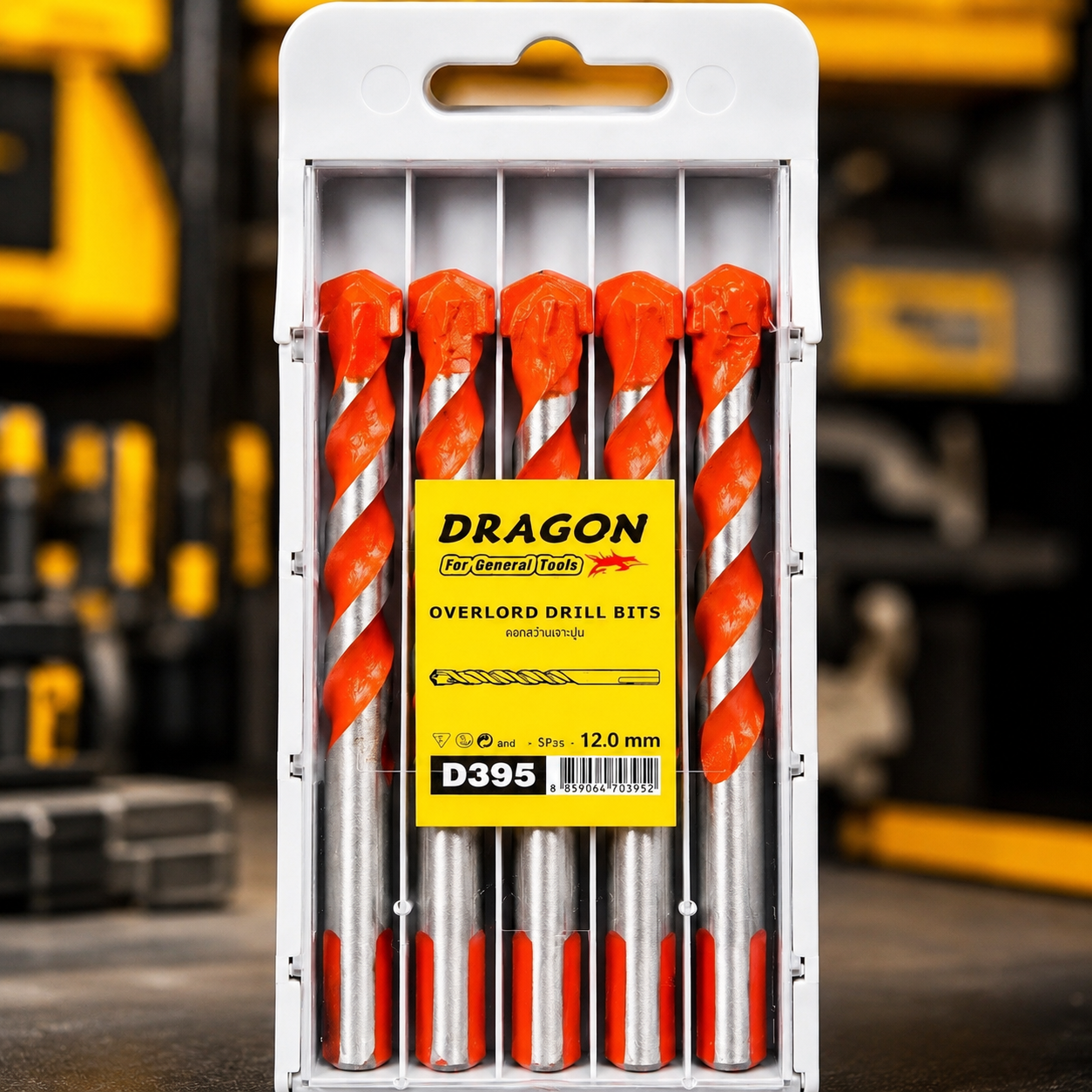 سەری دریل DRAGON 12MM D395  / ريش دريل DRAGON 12MM D395  / Dragon / D395 · سەری · دریل · dragon · 12mm · d395 · ريش · دريل — وێنە 4