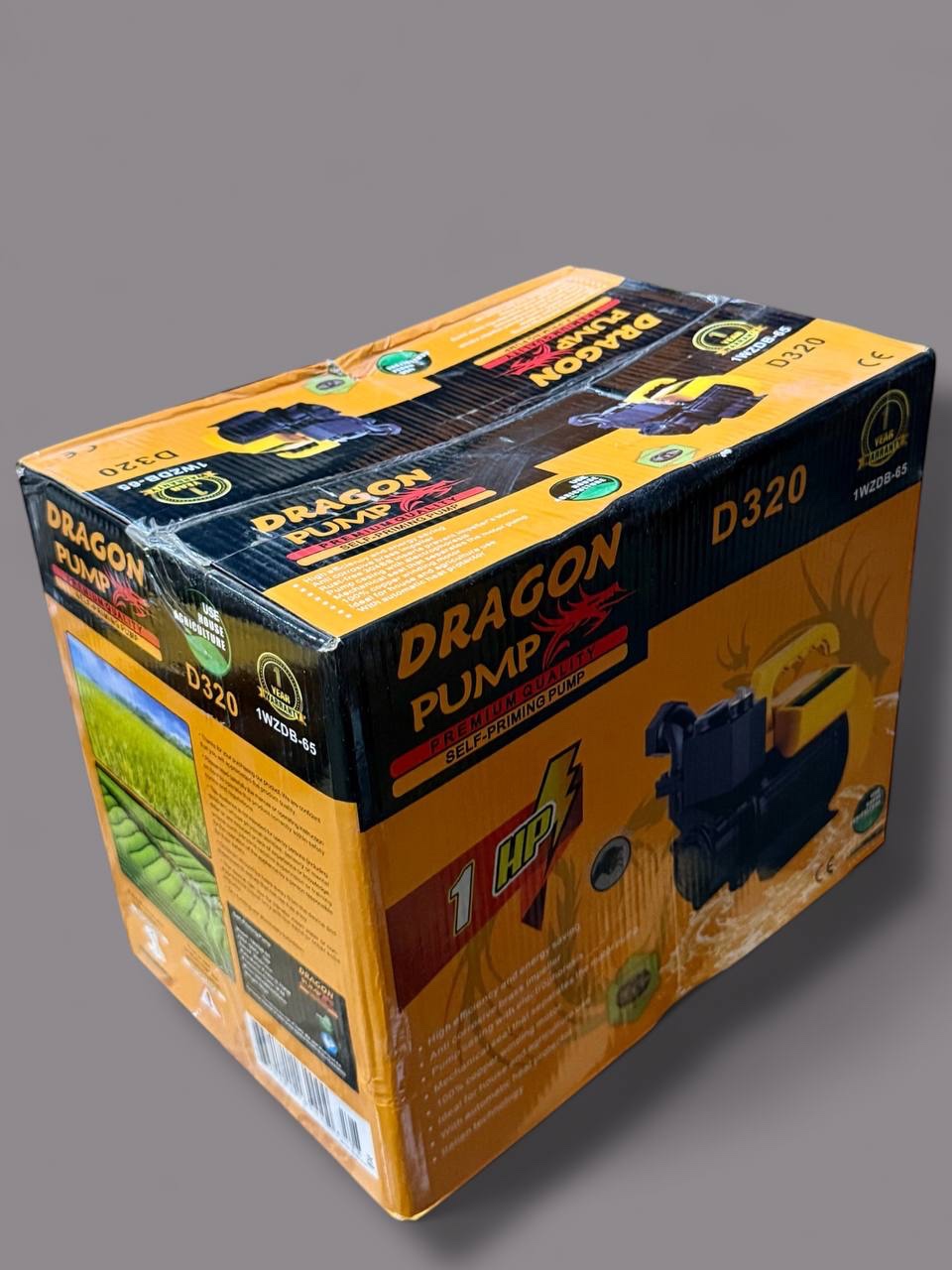 مزەخەی ئاوی دراگۆن (DRAGON PUMP) - یەک ئەسپ (1 HP) / مضخة مياه دراغون (DRAGON PUMP) - واحد حصان (1 HP) / Dragon / D320 · مزەخەی · ئاوی · دراگۆن · dragon · pump · یەک · ئەسپ · hp · مضخة · مياه · دراغون · واحد · حصان · d320 — وێنە 6